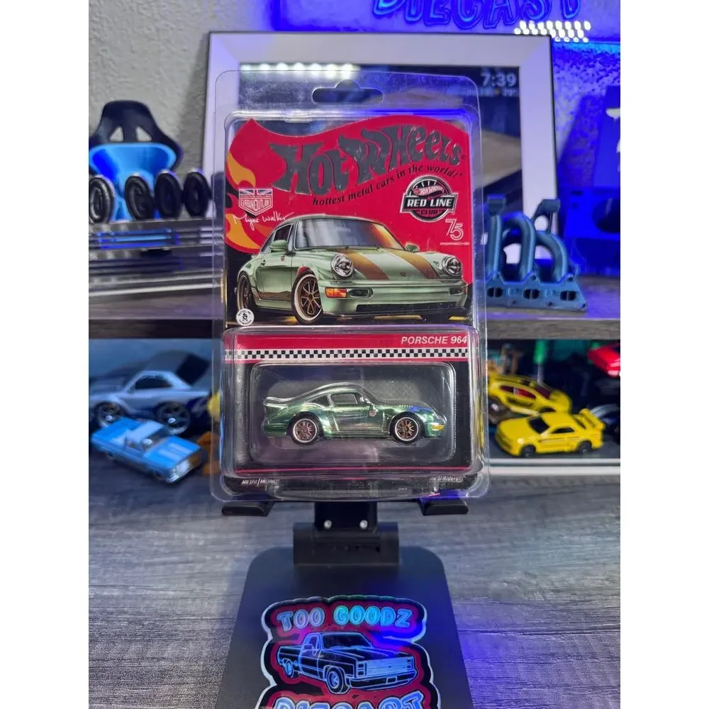 Hot wheels RLC Porsche 964 green